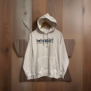Drake x 21 Savage Its All A Blur Tour White Graphic Pullover Hoodie Size Small